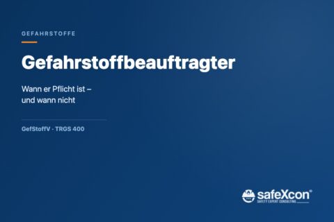 Titelgrafik: Gefahrstoffbeauftragter