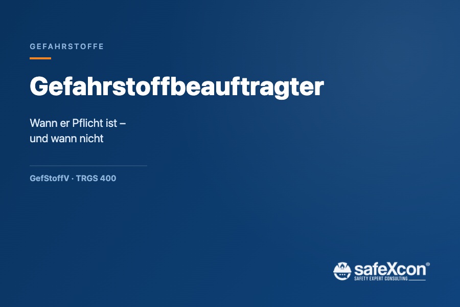 Titelgrafik: Gefahrstoffbeauftragter